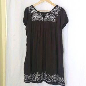 $10 SALE One Clothing Embroidered Top/Dress